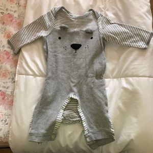 Cat & Jack long sleeve romper/pjs